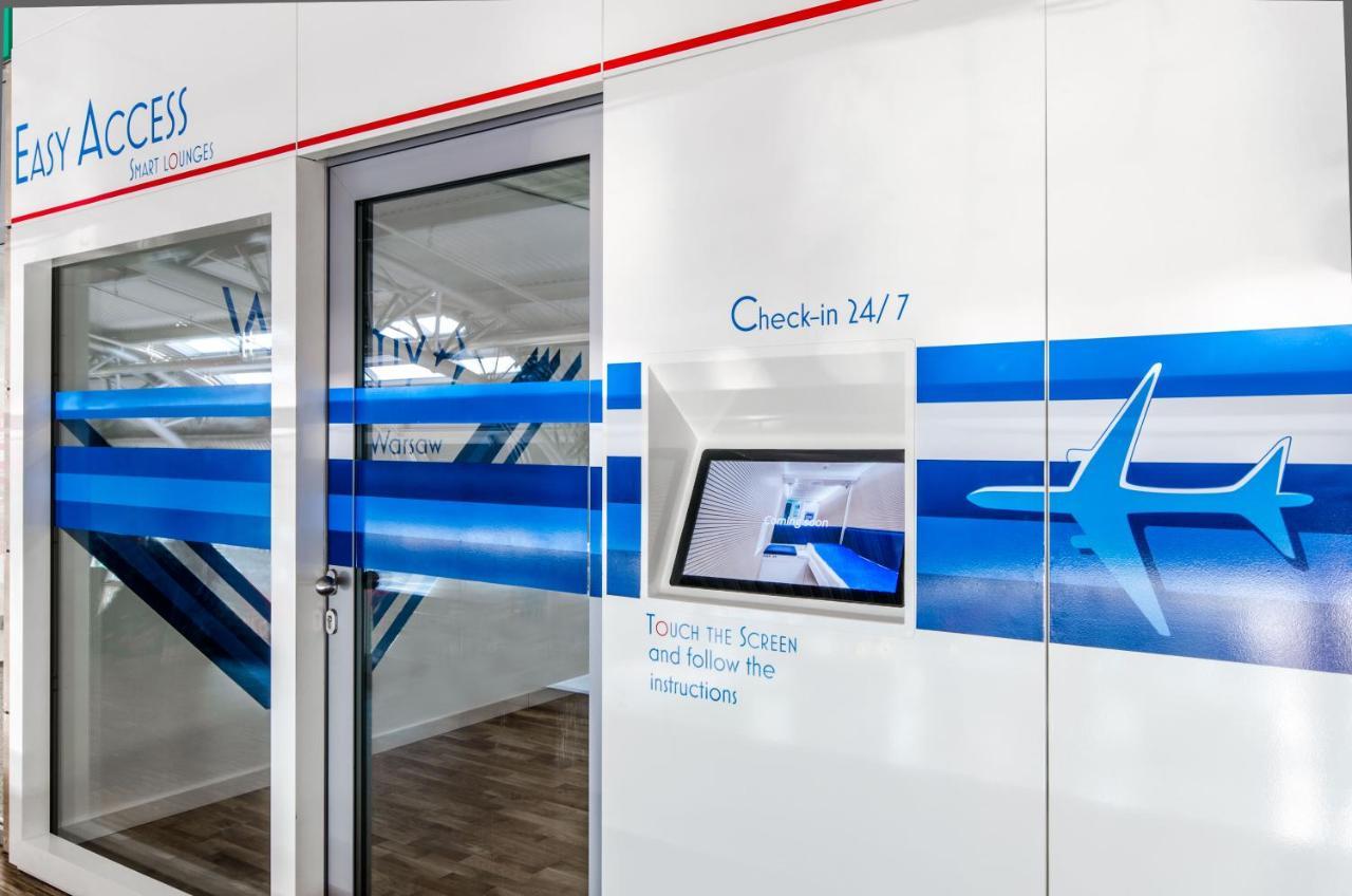 Resting Pods - Zzzleepandgo Modlin Airport Wmi 호텔 Nowy Dwór Mazowiecki 외부 사진